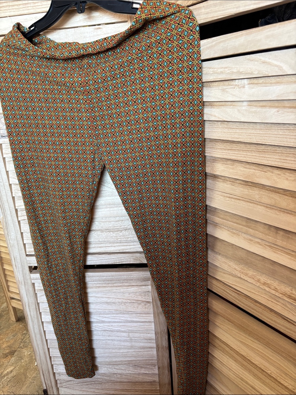 FINAL MARKDOWN Lula Roe Tall and Curvy Multicolor Geometric Slacks